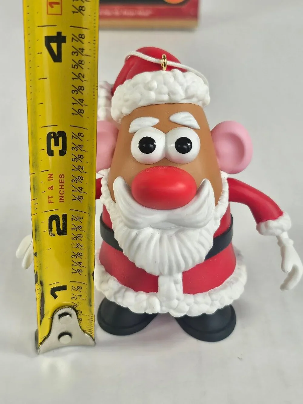 Vintage 1999 Hallmark Keepsake Ornament North Pole Mr Potato Head Santa